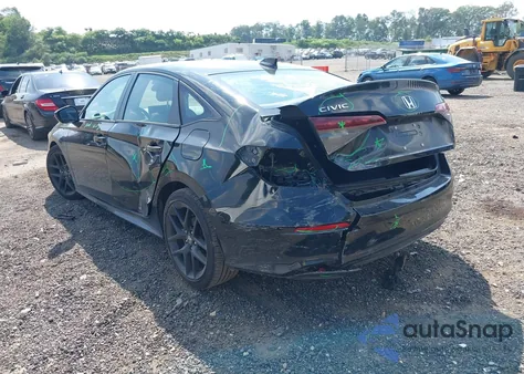 2025 Honda Civic Sport из США, поврежденный, VIN 2HGFE2F5XSH551577